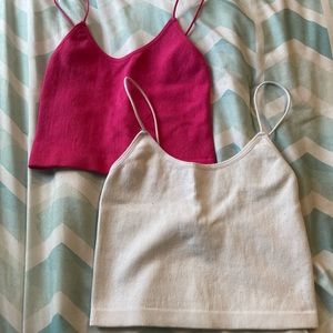 cropped tank top bundle